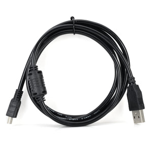 4-Core Mini 5 Pin to USB Cable - Black (145cm)