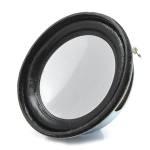 2" 3W Bass Speaker Driver Unit - Black + Silver