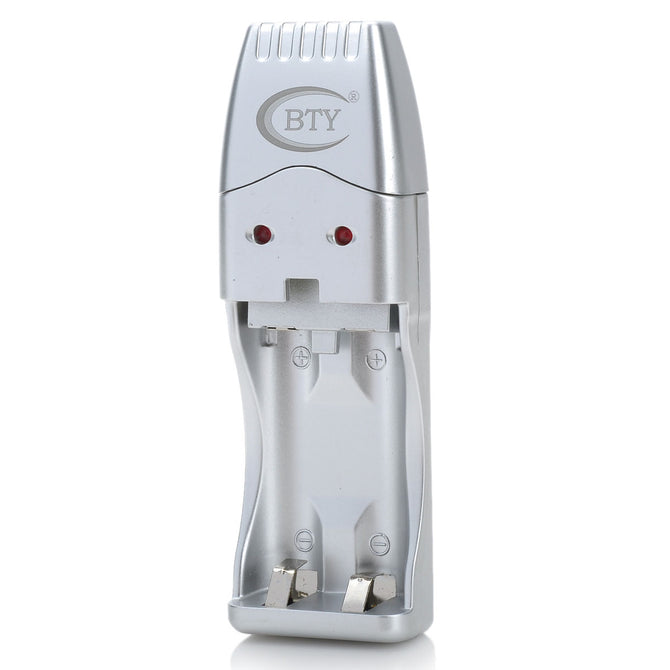 USB AA/AAA Battery Charger - Silver