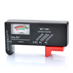BT-168 Battery Tester - Black + Red