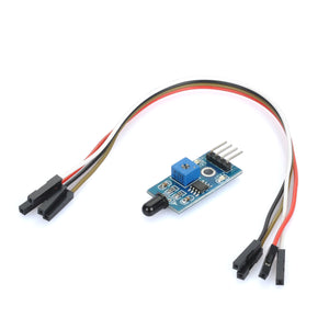 Flame Fire Detector Sensor for Arduino (Works with Official Arduino Boards)
