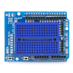 Protoshield Expansion Board with Mini Bread Board for Arduino