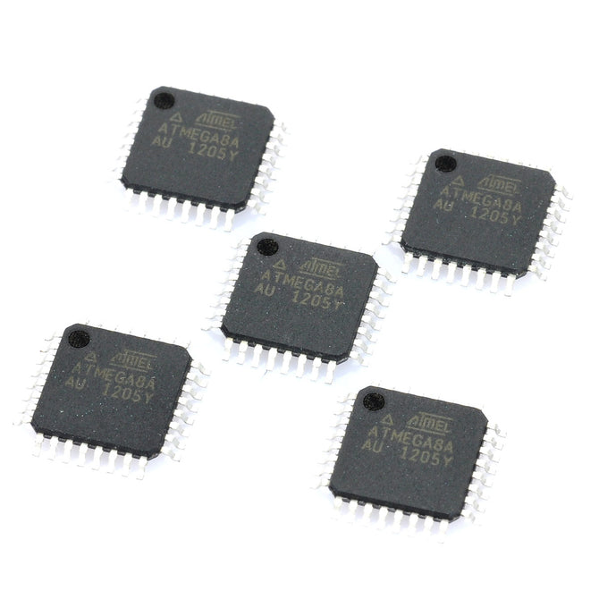 IC ATMEL QFP-32 ATMEGA8A-AU Microcontroller (5pcs - Pack)