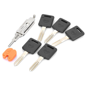 NSN14 Car Lock Plug Reader for Nissan - Silver White