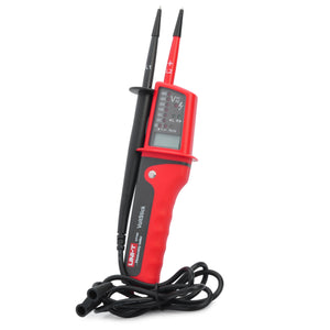 UNI-T UT15C 1.1" LCD Digital Voltage Tester - Black + Red (2*AAA)