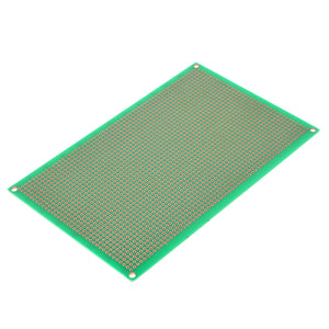 Double-Sided Glass Fiber Prototyping PCB Universal Board (10*16cm)