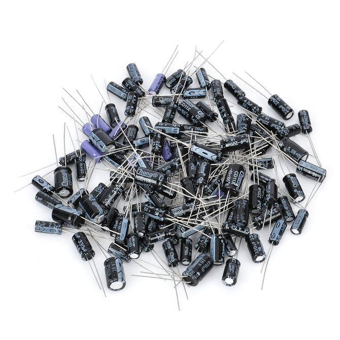 Aluminum Electrolytic Capacitor for DIY Project (120PCS)