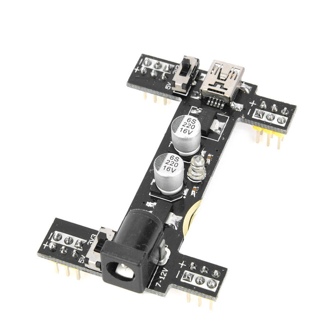 Power Black Wings Module Breadboard Adapter for Arduino (Works with Official Arduino Boards)