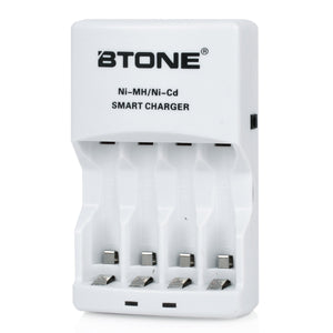 Smart AC / Car Powered AA / AAA Battery Charger