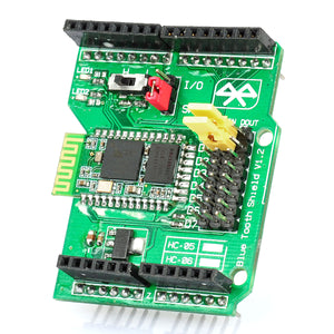 Bluetooth Shield V1.2 Expansion Board for Arduino (Works with Official Arduino Boards)