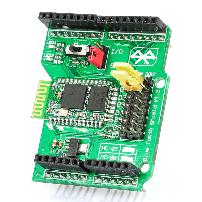 Bluetooth Shield V1.2 Expansion Board for Arduino (Works with Official Arduino Boards)