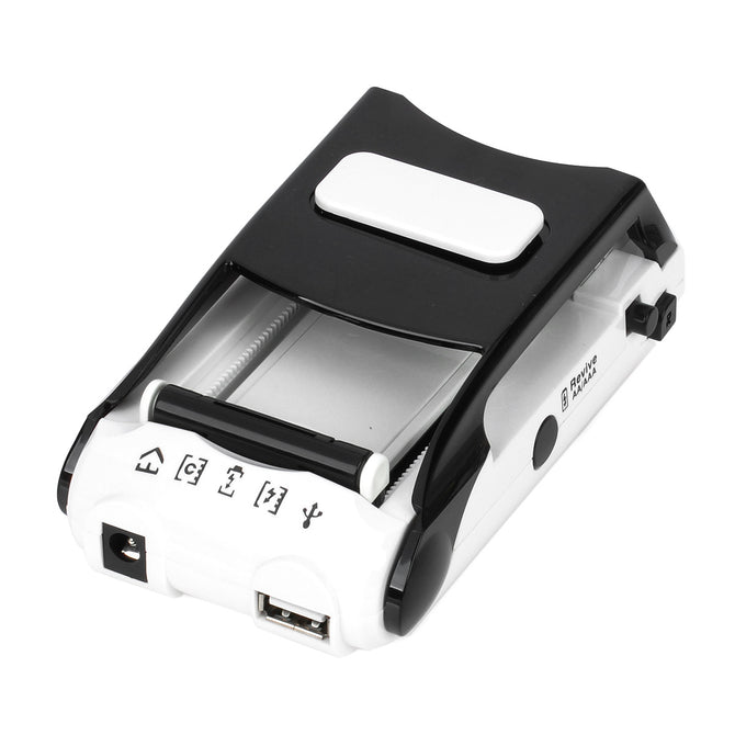 I WAP Multi-Function AC / Car Powered Lithium Battery / AA / AAA Battery Charger - White + Black