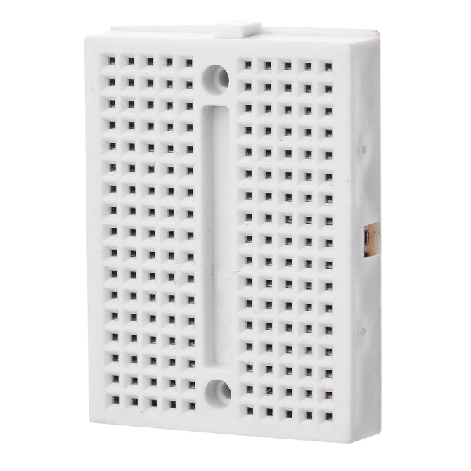 Mini Prototype Printed Circuit Board Breadboard - White