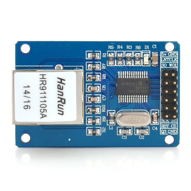 PCB ENC28J60 Ethernet Module for Arduino