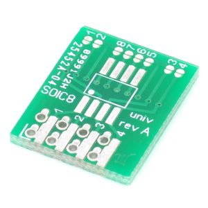 Aplomb-Boards SOIC8 Adapter Board for Arduino (Works with Official Arduino Boards)