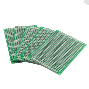 Double-Sided Glass Fiber Prototyping PCB Universal Board (5PCS)