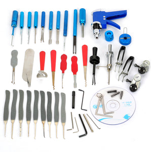 Universal Car & Civil Lock Pick Set - Silver