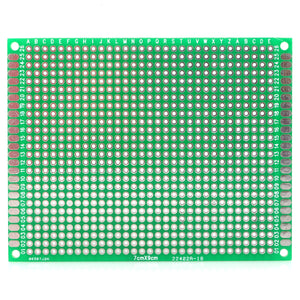 Double-Sided Glass Fiber Board Protoboard - for Arduino (Works with Official Arduino Boards)