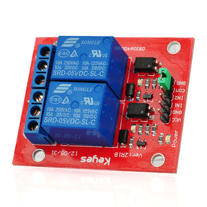2-Channel Relay Shield Module for Arduino