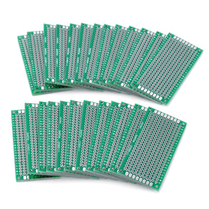 Universal DIY Double-Sided Glass Fiber Board for Arduino (25-Piece Pack)