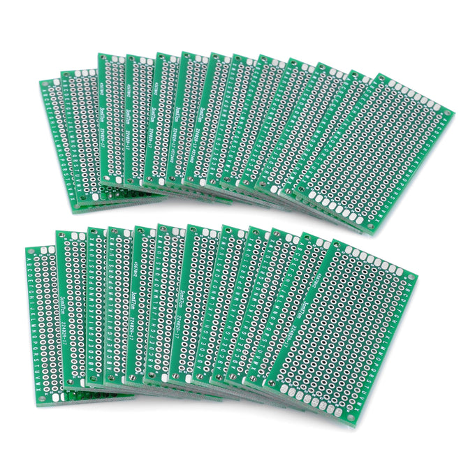Universal DIY Double-Sided Glass Fiber Board for Arduino (25-Piece Pack)