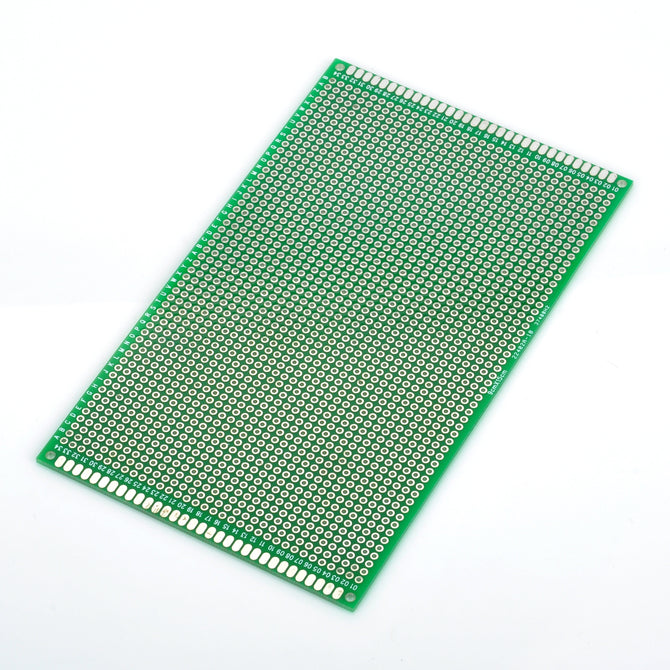 Double-Sided PCB Protoboard for Arduino (Works with Official Arduino Boards) (9 x 15cm)