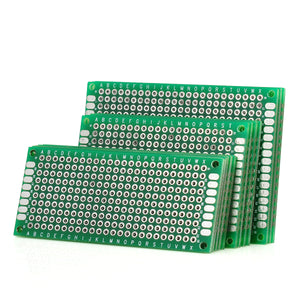 Double-Sided Glass Fiber Prototyping PCB Universal Board (12PCS)