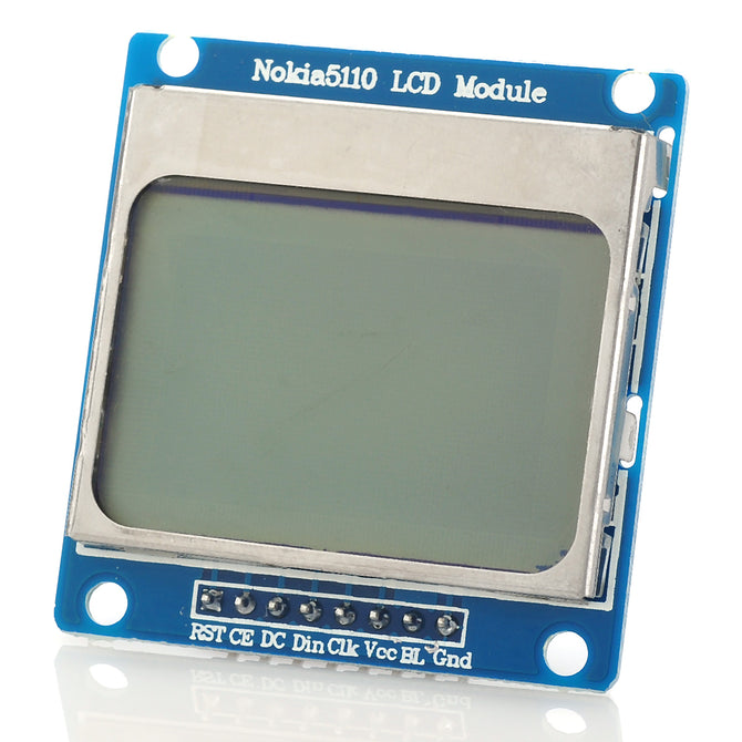 1.6" Nokia 5110 LCD Module w/ Blue Backlit for Arduino