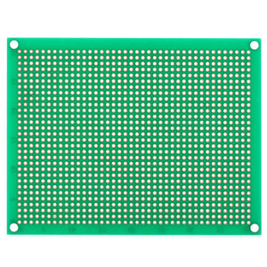 Double-Sided Glass Fibre PCB Prototype Board for Arduino (11*8.5cm)