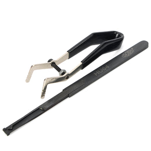 Portable 2-in-1 Lock Picks Tool for Small Mercedes-Benz - Silver (2 PCS)