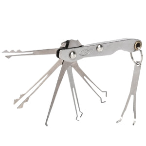 Car Motorcycle Lock Open Tool - Silver
