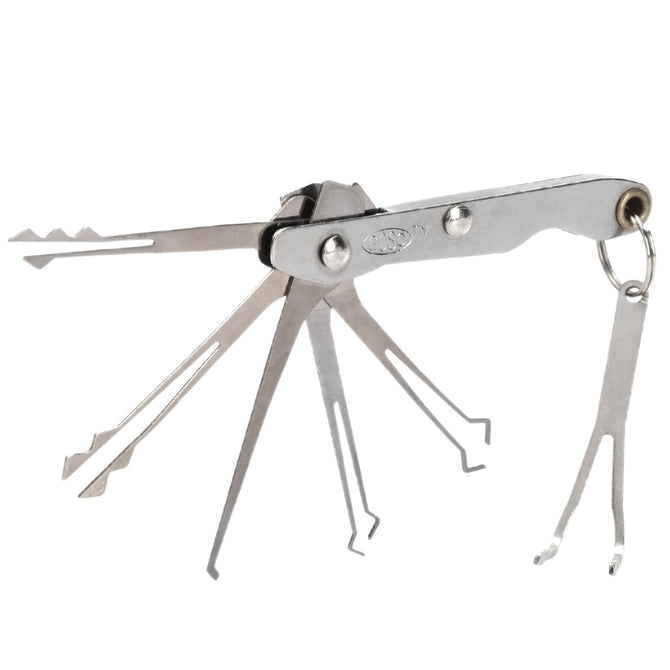 Car Motorcycle Lock Open Tool - Silver
