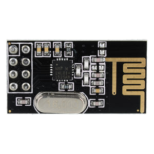 NRF24L01 2.4GHz Wireless Transceiver Module - Black