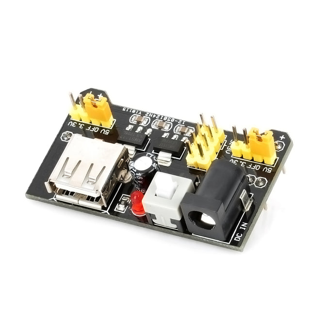 MB102 Breadboard Power Supply Module for Arduino (Works with Official Arduino Boards)