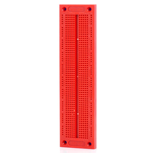 SYB-120 Prototype Printed Circuit Solderless Breadboard - Red (17.6 x 4.6cm)