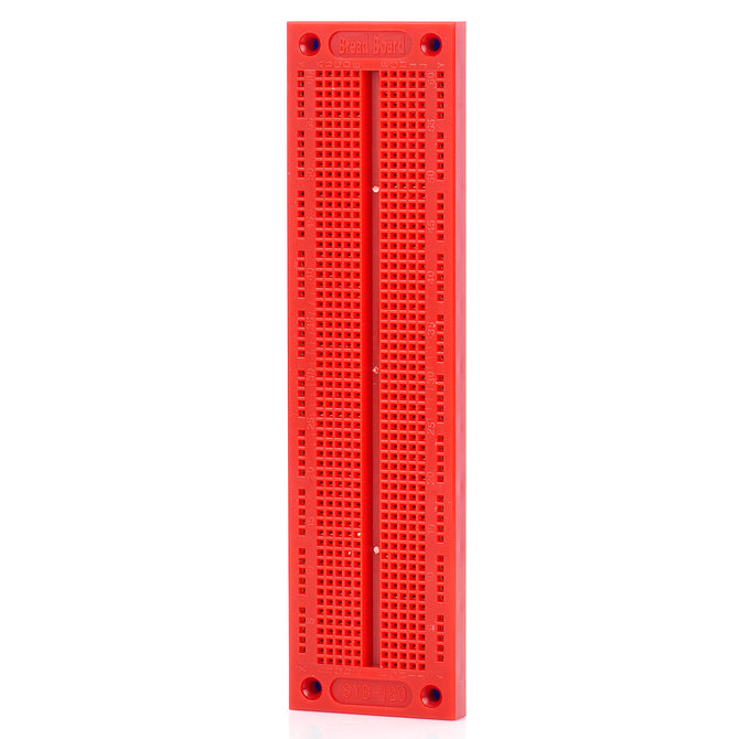 SYB-120 Prototype Printed Circuit Solderless Breadboard - Red (17.6 x 4.6cm)