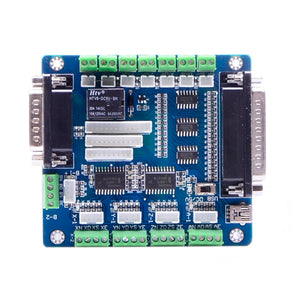 5 Axis CNC Breakout Board for Stepper Motor Driver with DB25 Cable