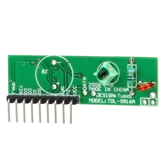 Super-Regenerative Wireless Receiving Module - Green