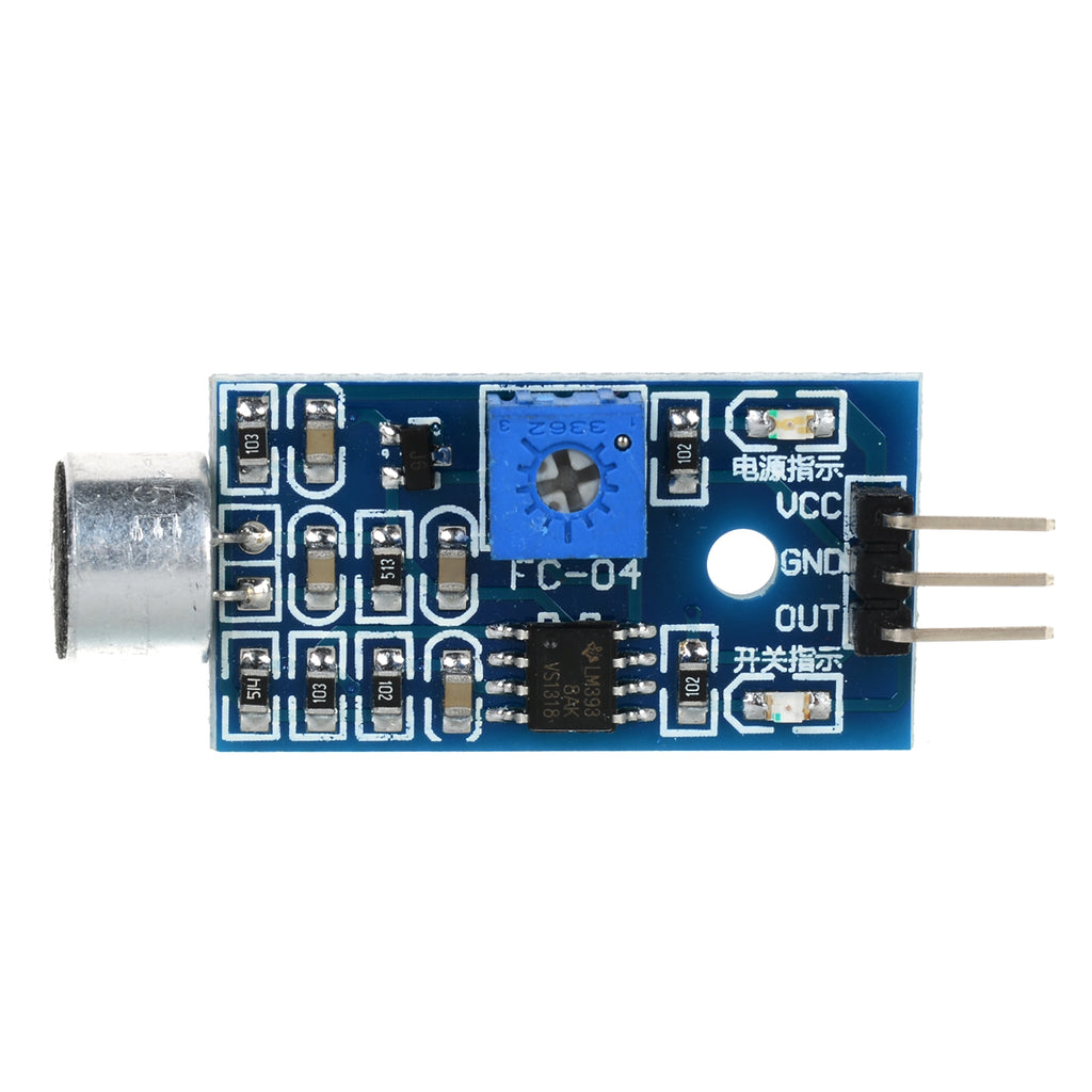 DIY 1-Way Sound Sensor Module for Arduino – pfdeal