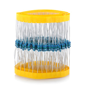 DIY 1/4W Resistance Metal Film Resistors - Blue (200 PCS)