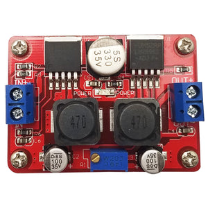 DC-DC Converter Auto Step-Up Step-Down Solar Power Supply Module - Red