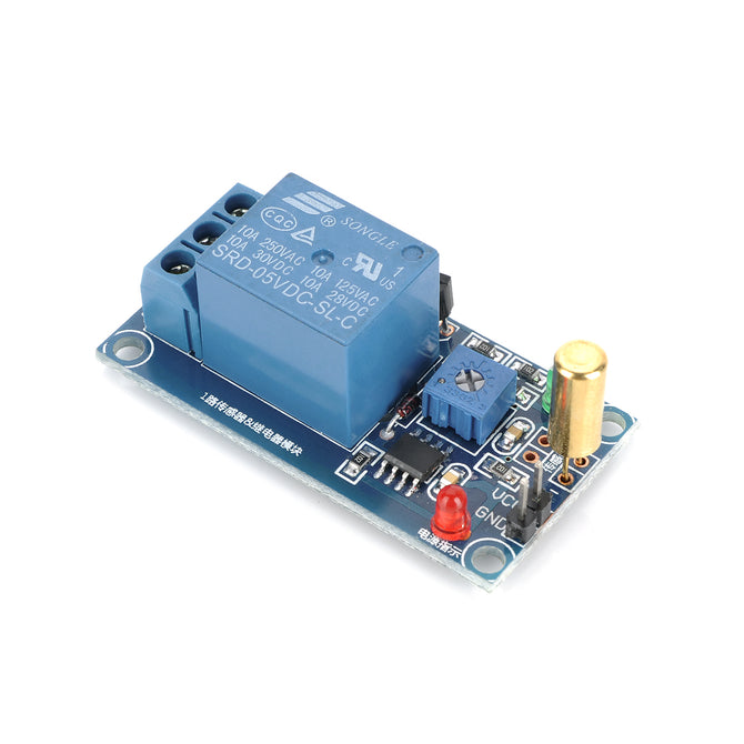 1-Channel Angle Sensor + Relay Module for Arduino (Works with Official Arduino Boards)