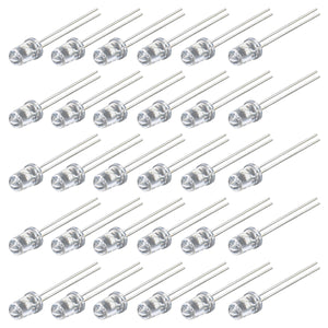 DIY 5mm Blue Light Light-emitting Diode Set (30 PCS)