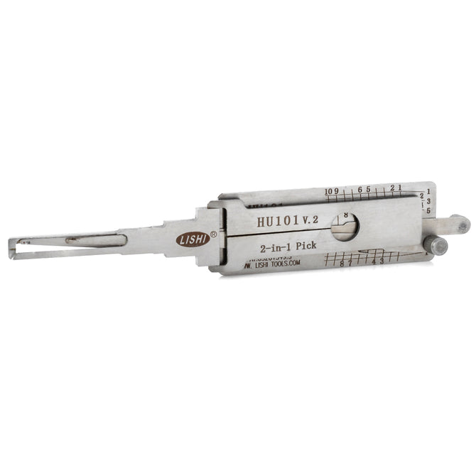 Stainless Steel Auto Smart Locksmith Tool Set for Ford Focus - Silver