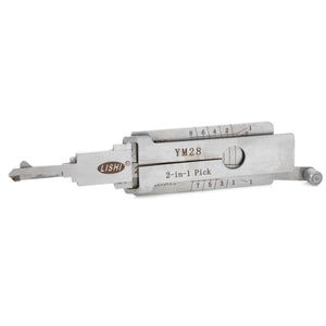 Stainless Steel Auto Smart Locksmith Tool for Buick / Opel - Silver