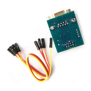 RS232 Serial Port To TTL Converter Module w/ Transmitting and Receiving Indicator - Blue