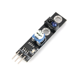 DIY Smart Car Line Hunting Following Sensor Module - Black