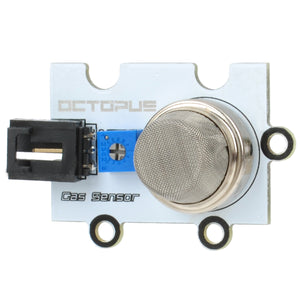 MQ5 Octopus Analog Linear Gas Sensor Brick for Arduino (Works with Official Arduino Boards)