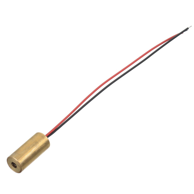 K1208-10 9mm 650nm Red Laser Module - Golden