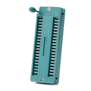 40 Pin ZIF DIP IC Tester Board Socket - Green